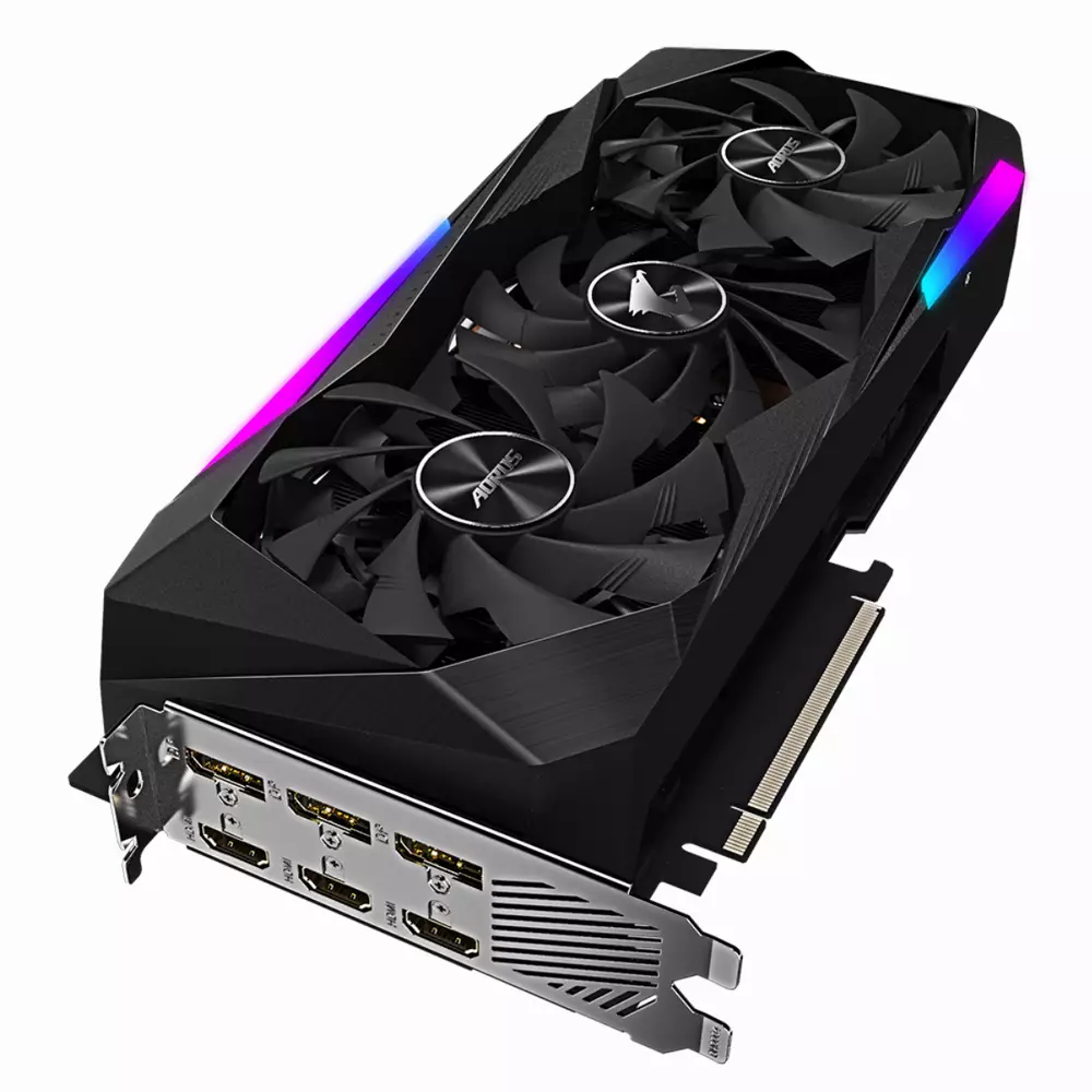 Видео карта GIGABYTE GeForce RTX 3070 AORUS MASTER 8GB GDDR6