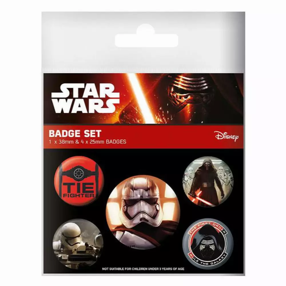 Значки Pyramid International - Star Wars - Episode VII First Order Pin Badge Pack