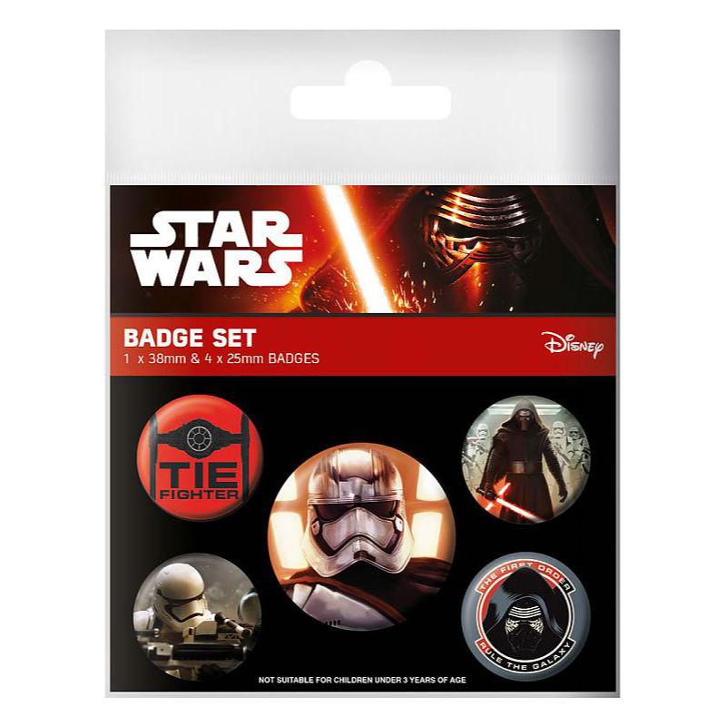 Значки Pyramid International - Star Wars - Episode VII First Order Pin Badge Pack