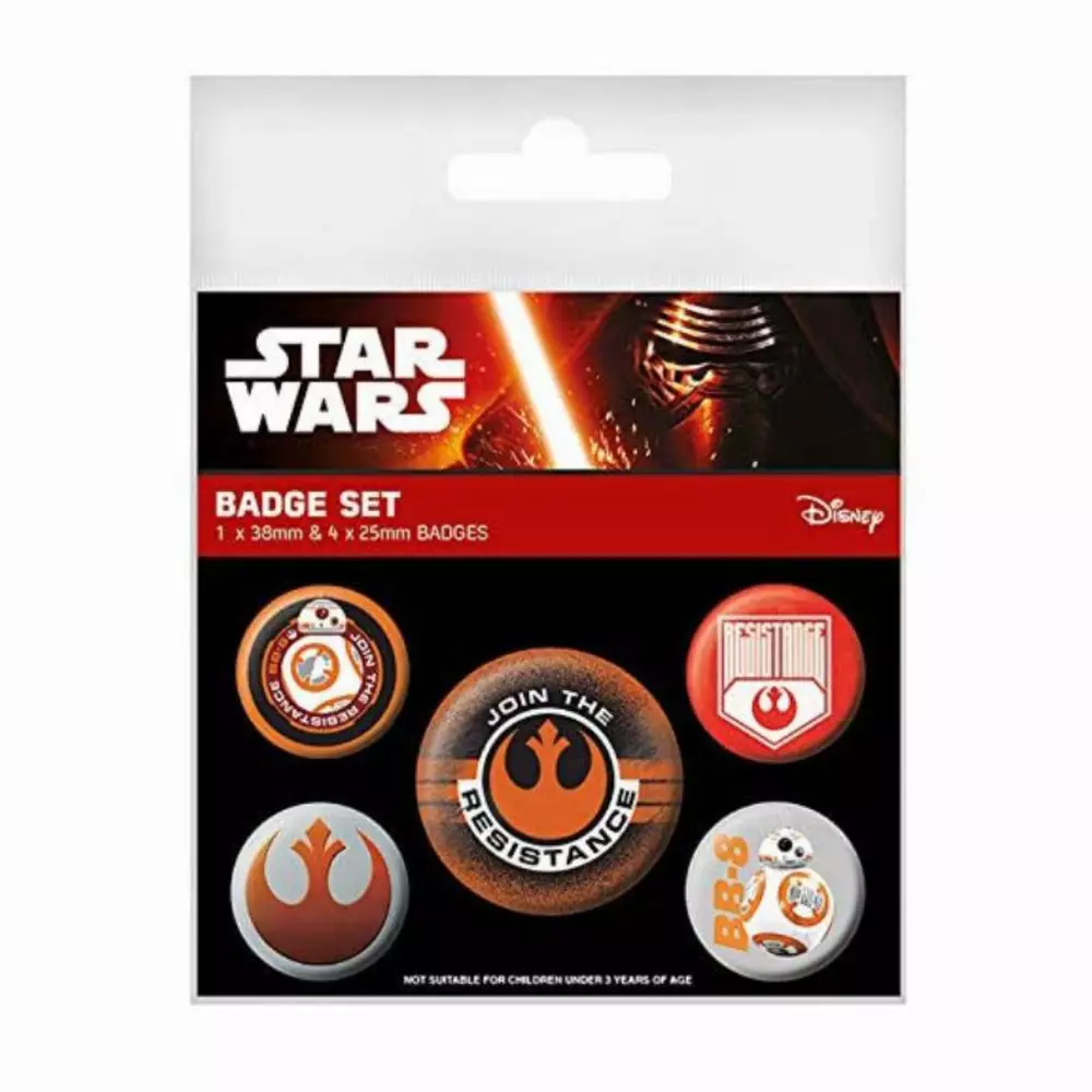 Значки Pyramid International - Star Wars - Episode VII Resistance Pin Badge Pack