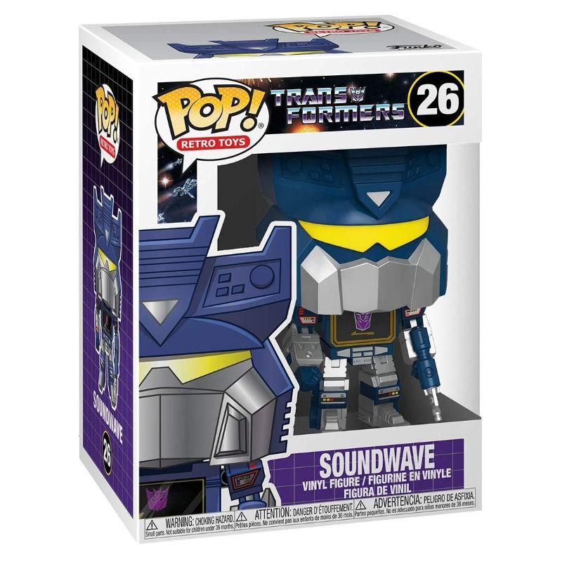 Фигурка Funko POP! Retro Toys: Transformers - Soundwave #26