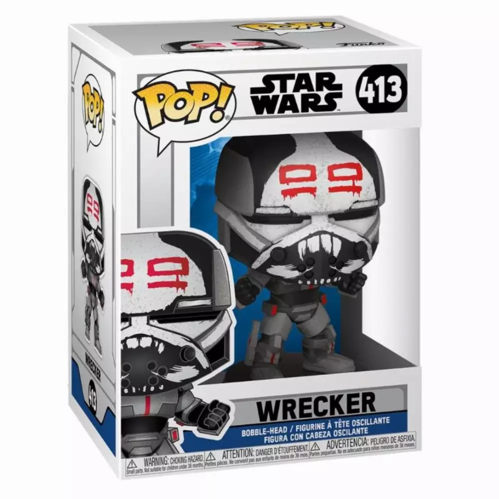 Фигурка Funko POP! Star Wars: Clone Wars - Wrecker #413