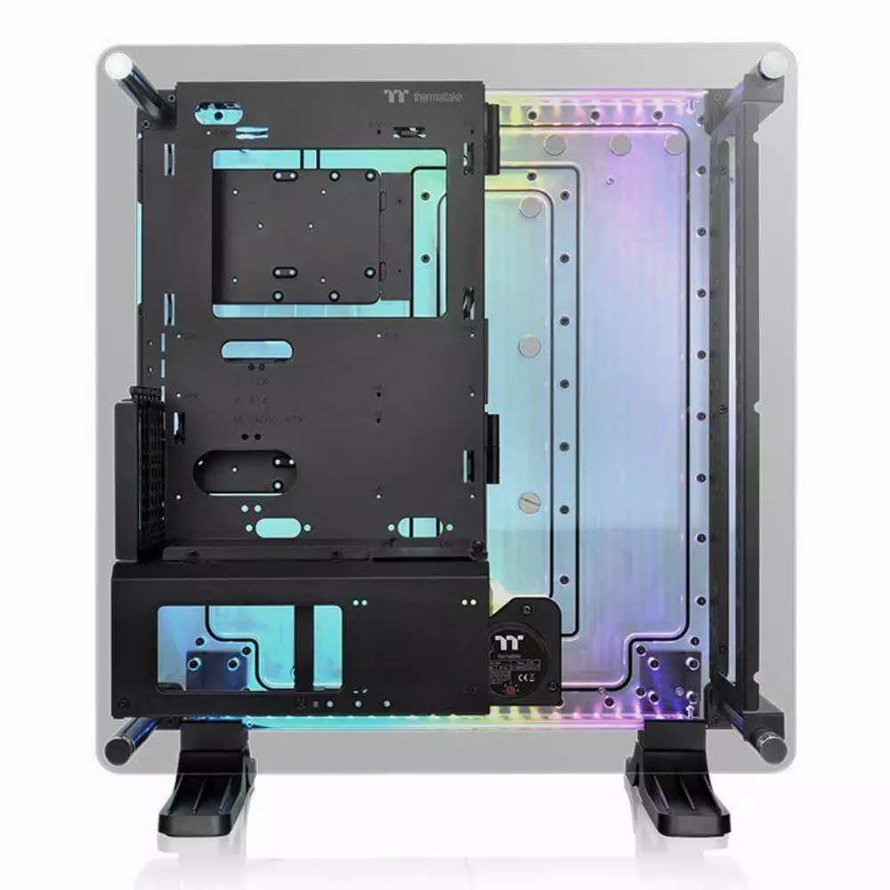 Кутия Thermaltake DistroCase 350P TG Black ATX Mid Tower