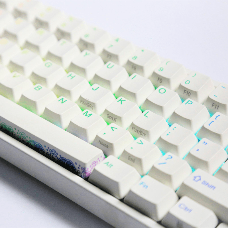 Gaming mechanical keyboard Ducky x Varmilo Miya Pro Rainbow RGB, Cherry MX Red