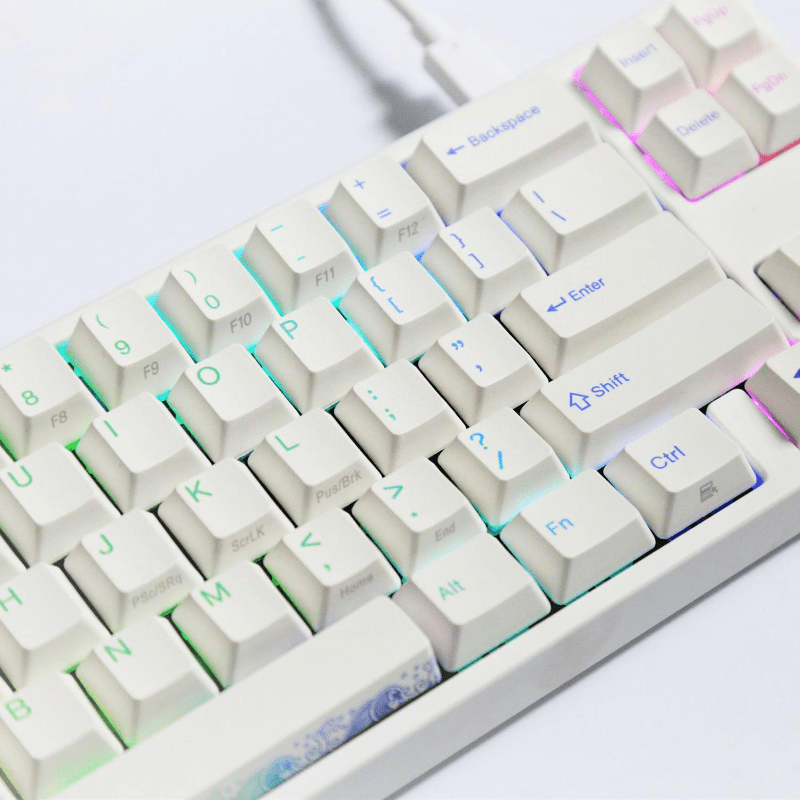 Gaming mechanical keyboard Ducky x Varmilo Miya Pro Rainbow RGB, Cherry MX Red