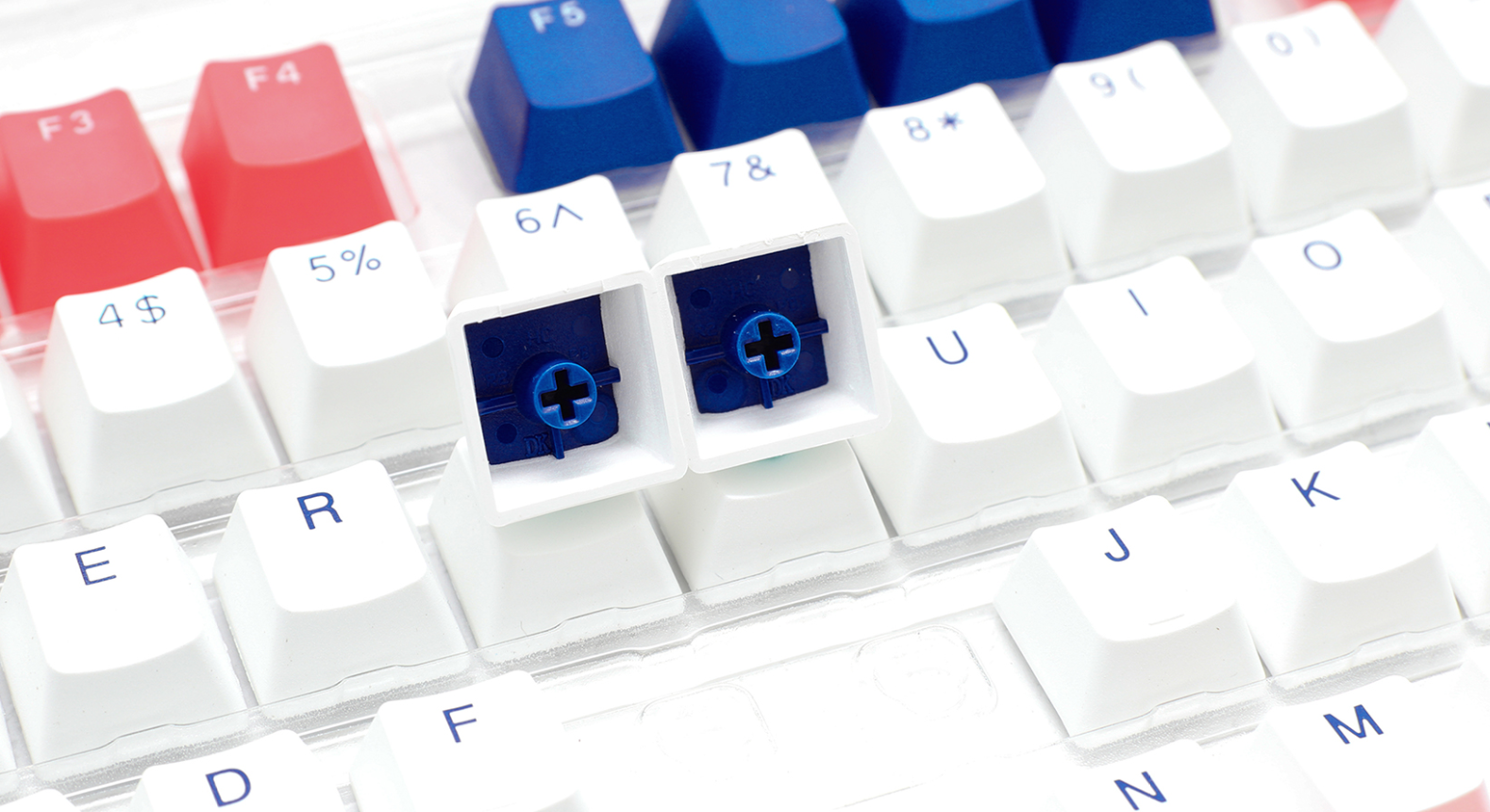 Keycaps for mechanical keyboard Ducky Bon Voyage 108-Keycap Set PBT Double-Shot US Layout