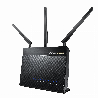 Безжичен рутер ASUS RT-AC68U V3, Двубандов AC1900, 600+1300 Mbps, 1 x USB 3.0, 1 x USB 2.0, AiMesh