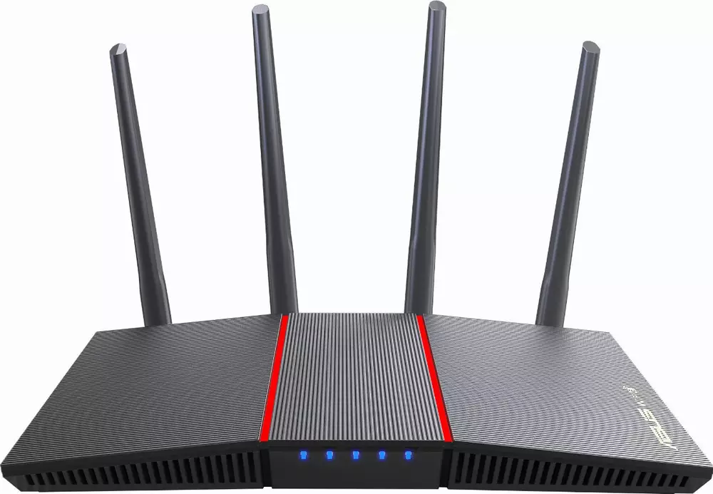 Безжичен рутер Asus RT-AX55 AX1800 Dual Band WiFi 6 (802.11ax),MU-MIMO, OFDMA , AI Mesh