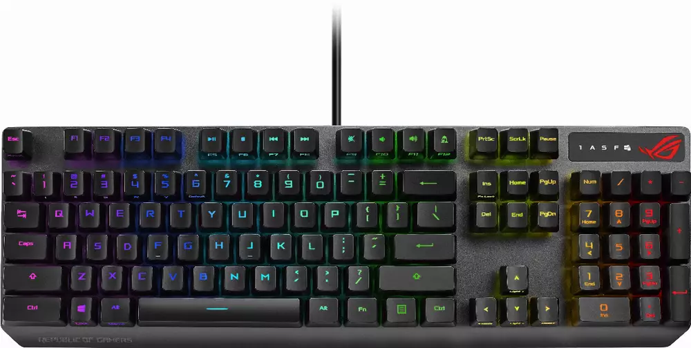 Геймърска механична клавиатура Asus ROG Strix Scope RX RED Optical Mechanical Switches