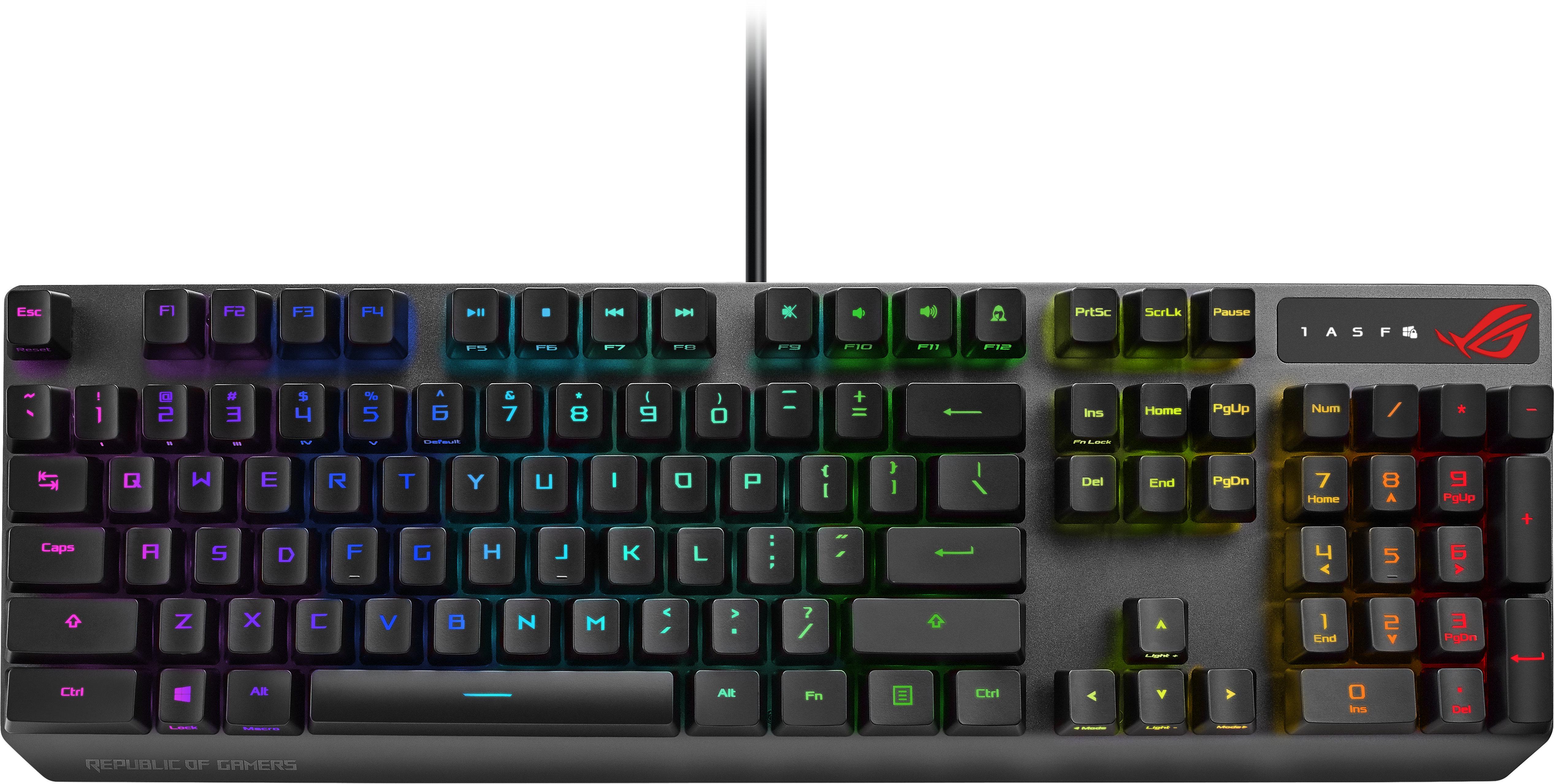 Геймърска механична клавиатура Asus ROG Strix Scope RX RED Optical Mechanical Switches