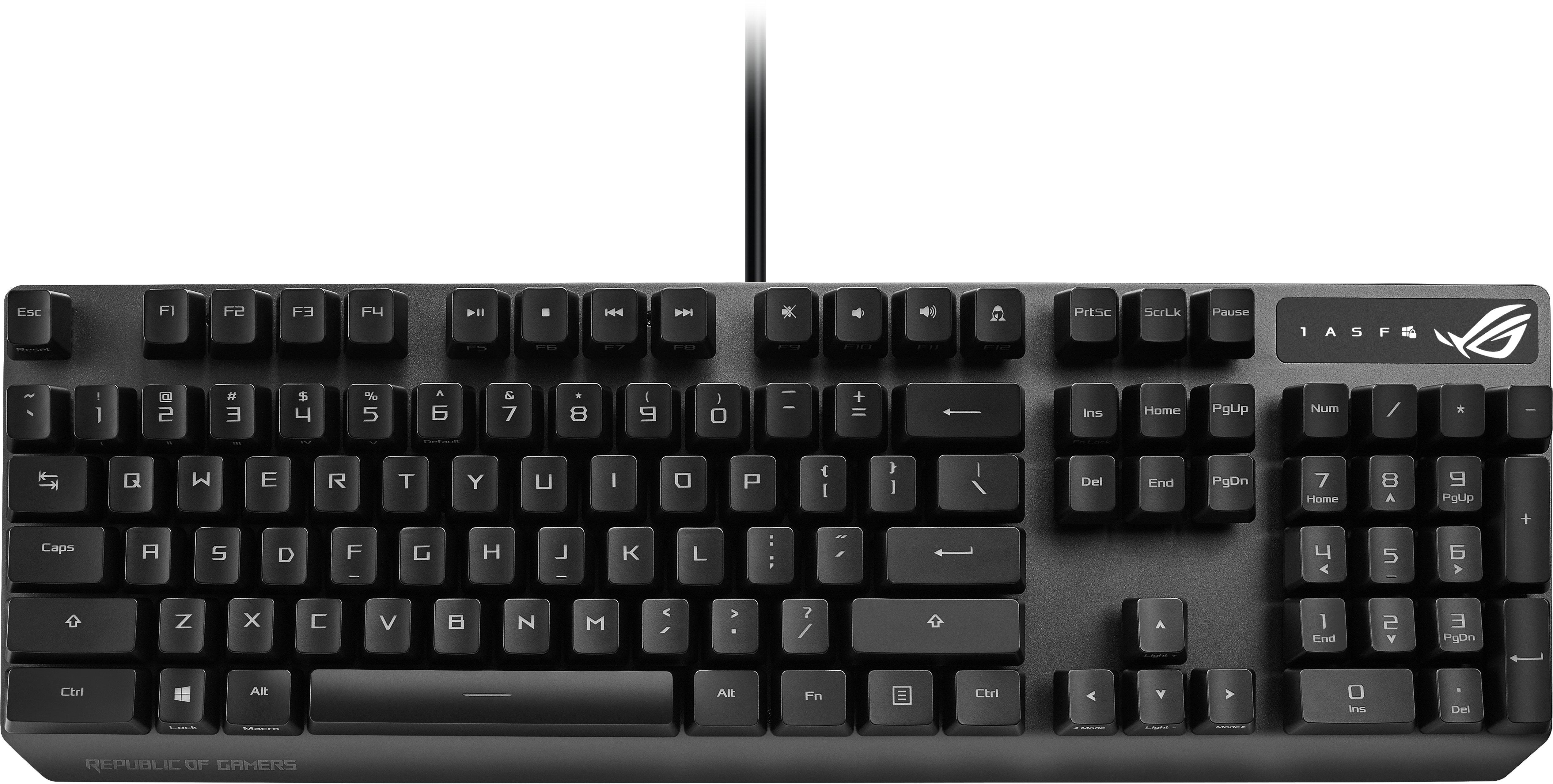 Геймърска механична клавиатура Asus ROG Strix Scope RX RED Optical Mechanical Switches