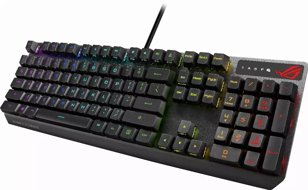 Геймърска механична клавиатура Asus ROG Strix Scope RX RED Optical Mechanical Switches