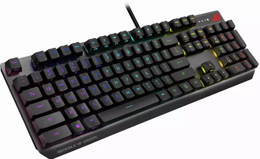 Геймърска механична клавиатура Asus ROG Strix Scope RX RED Optical Mechanical Switches