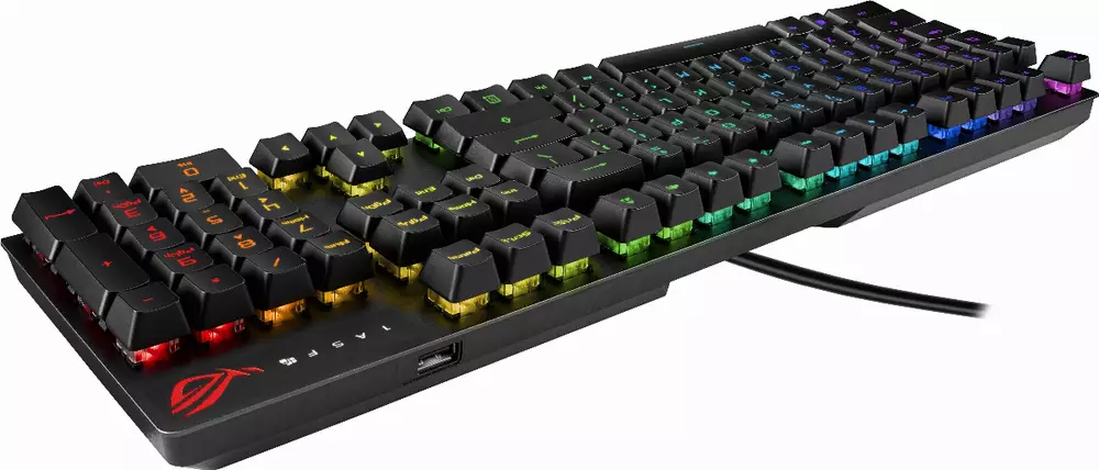 Геймърска механична клавиатура Asus ROG Strix Scope RX RED Optical Mechanical Switches