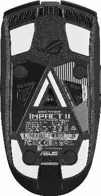 Геймърска мишка ASUS ROG Strix Impact II Wireless - 90MP01P0-BMUA00