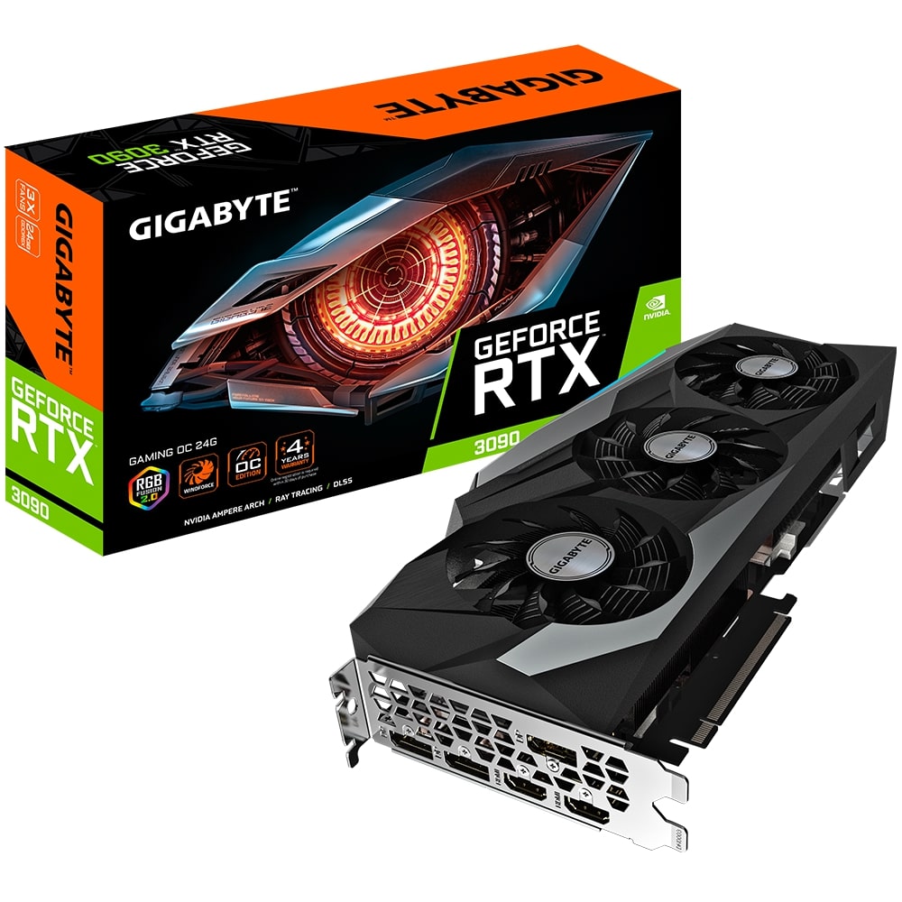 Видео карта GIGABYTE GeForce RTX 3090 GAMING OC 24GB GDDR6X