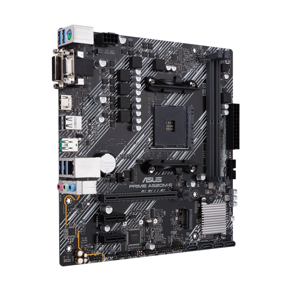 Дънна платка ASUS PRIME A520M-E