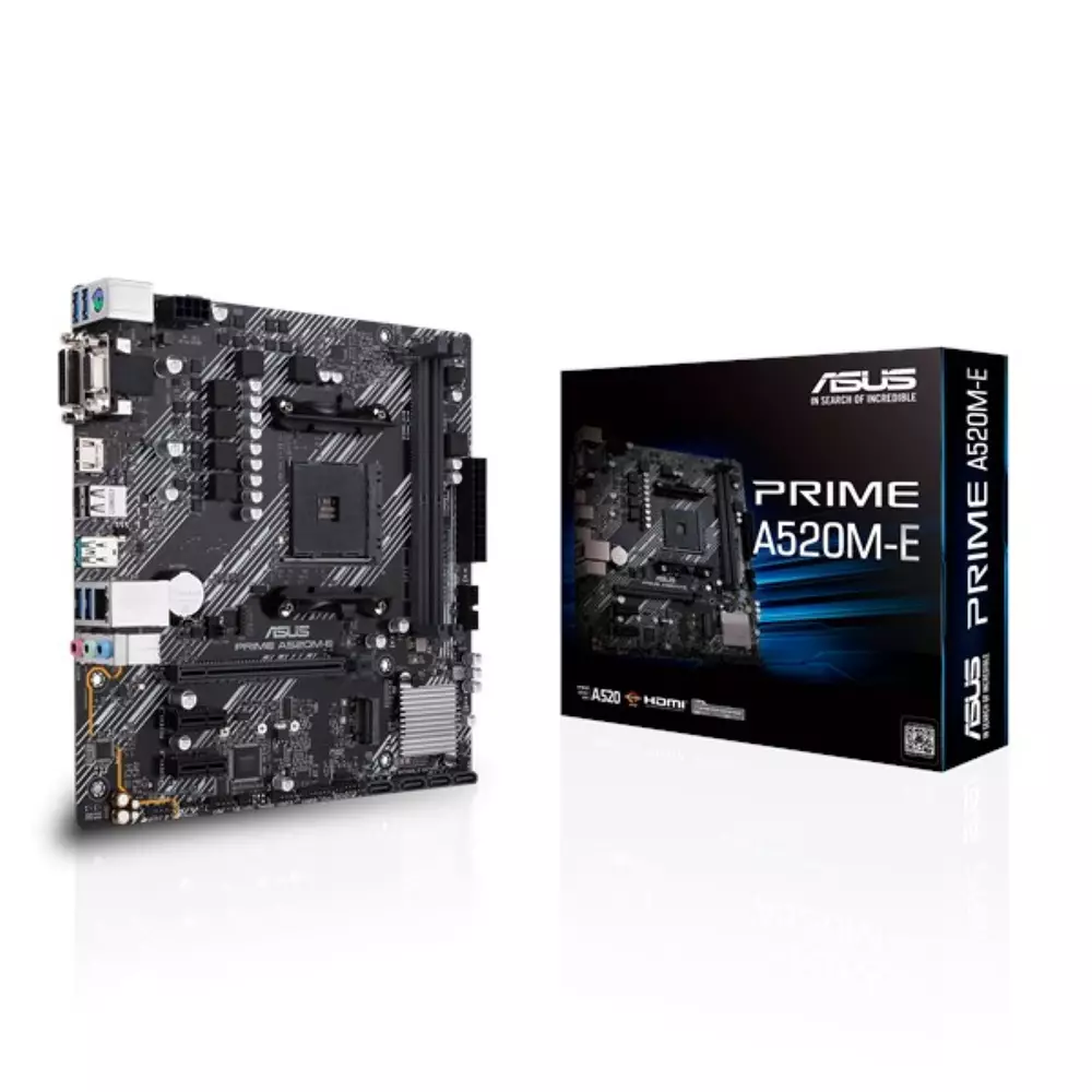 Дънна платка ASUS PRIME A520M-E