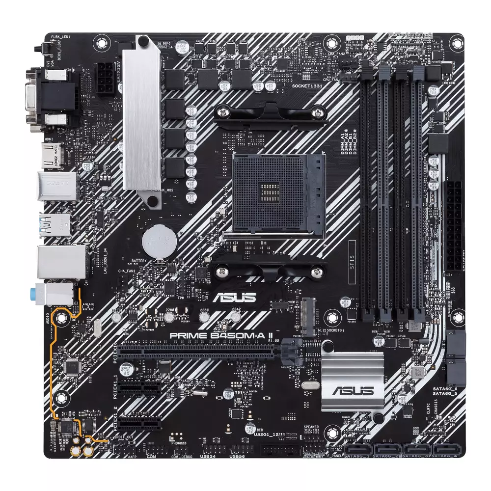 Дънна платка ASUS PRIME B450M-A II