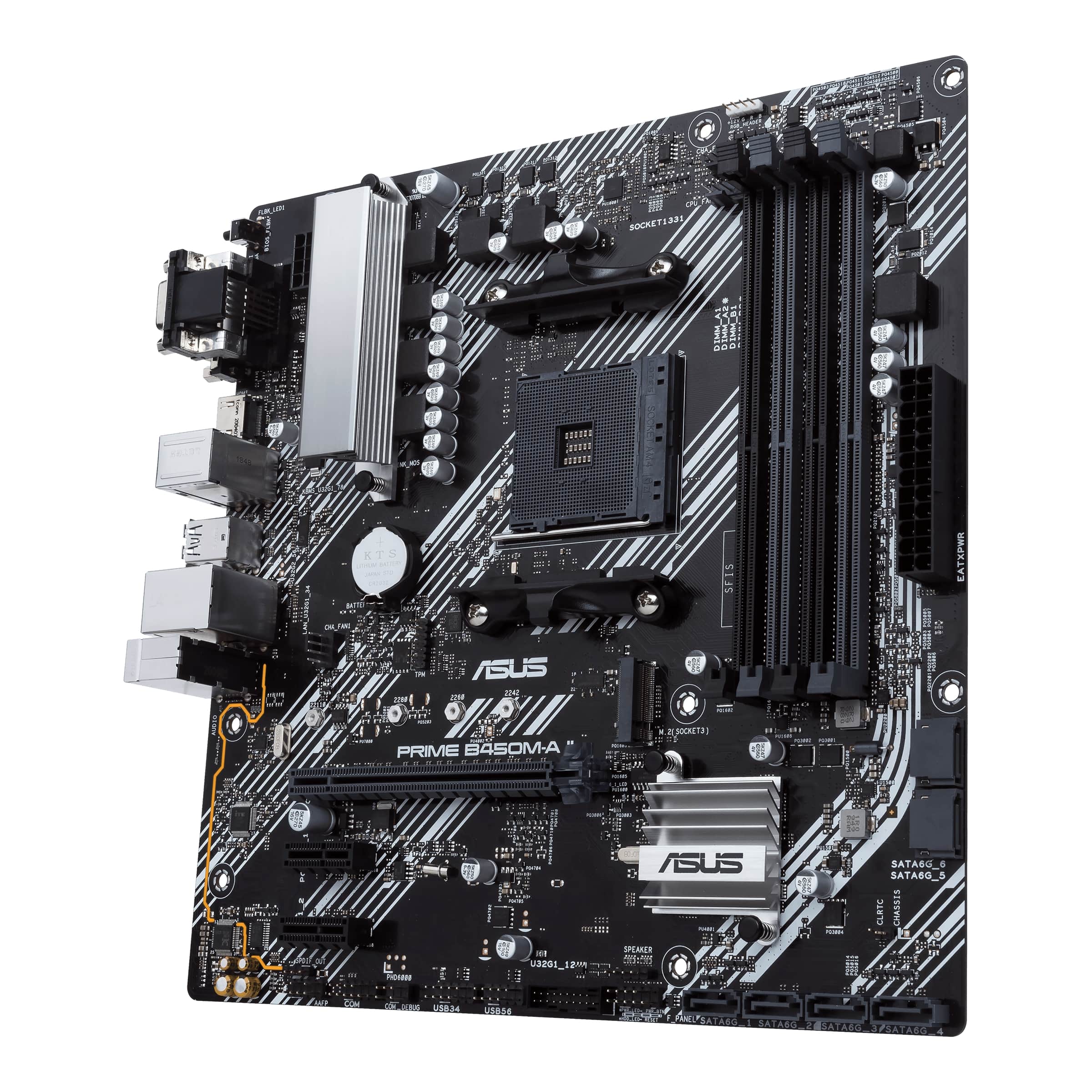 Дънна платка ASUS PRIME B450M-A II