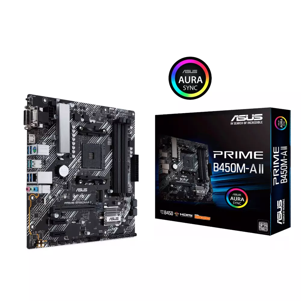 Дънна платка ASUS PRIME B450M-A II