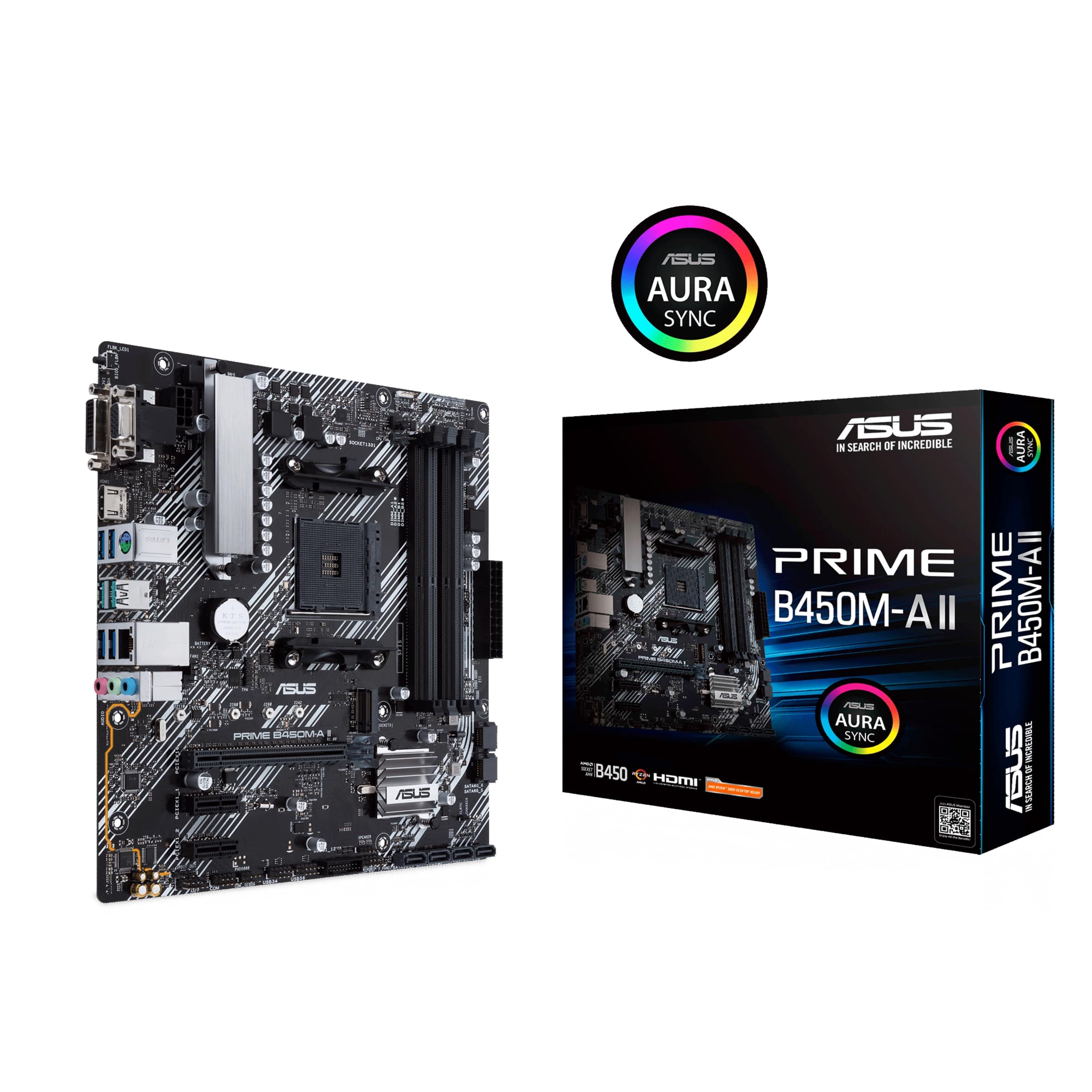Дънна платка ASUS PRIME B450M-A II