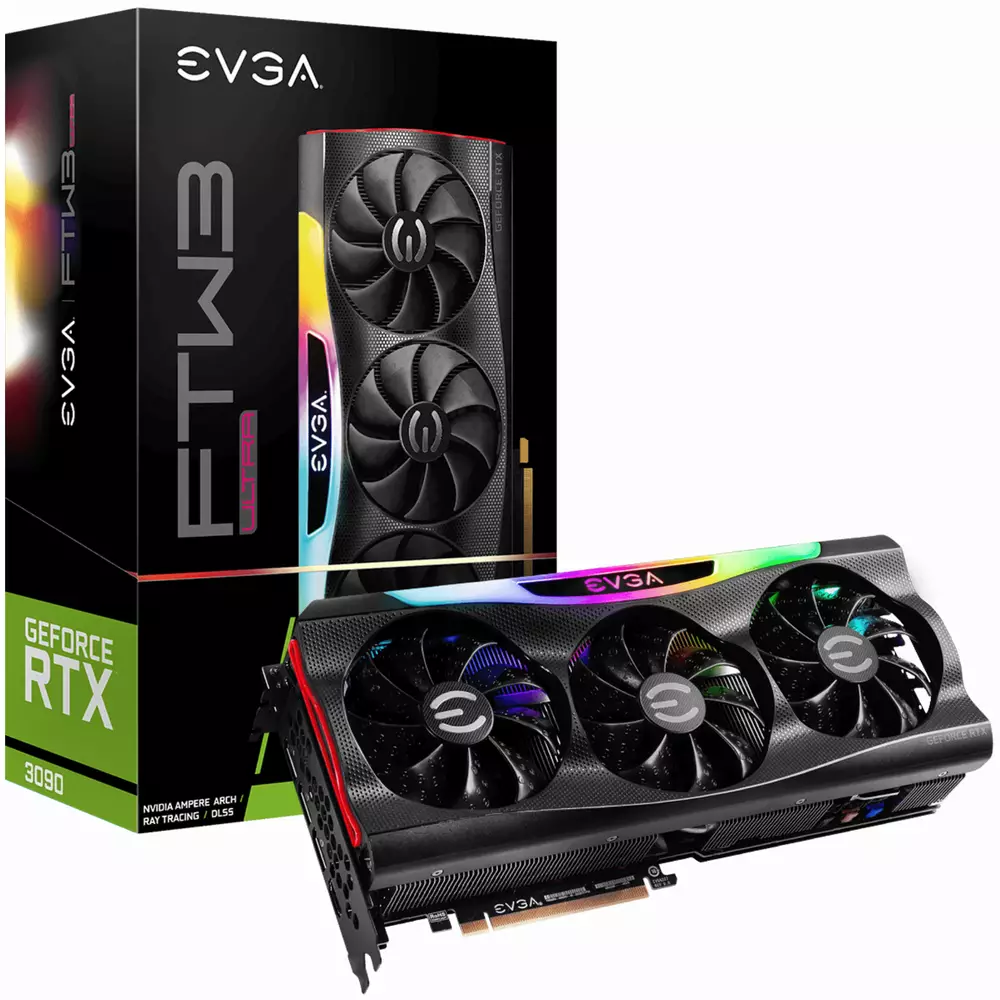 Видео карта EVGA GeForce RTX 3090 FTW3 ULTRA GAMING 24GB