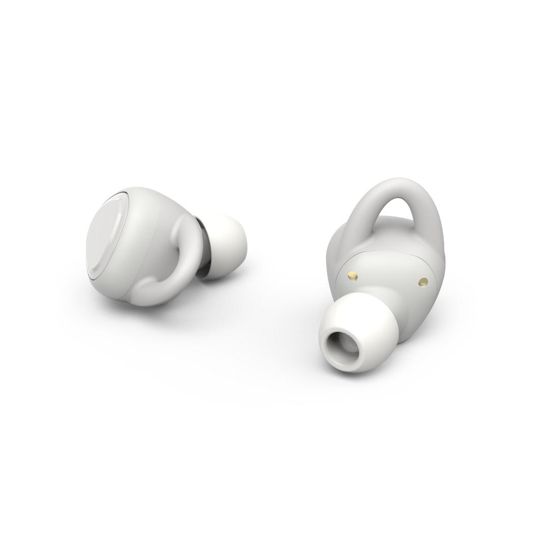 Блутут слушалки-тапи с докинг кутийка Hama LiberoBuds, True Wireless, Гласов контрол, Сиви