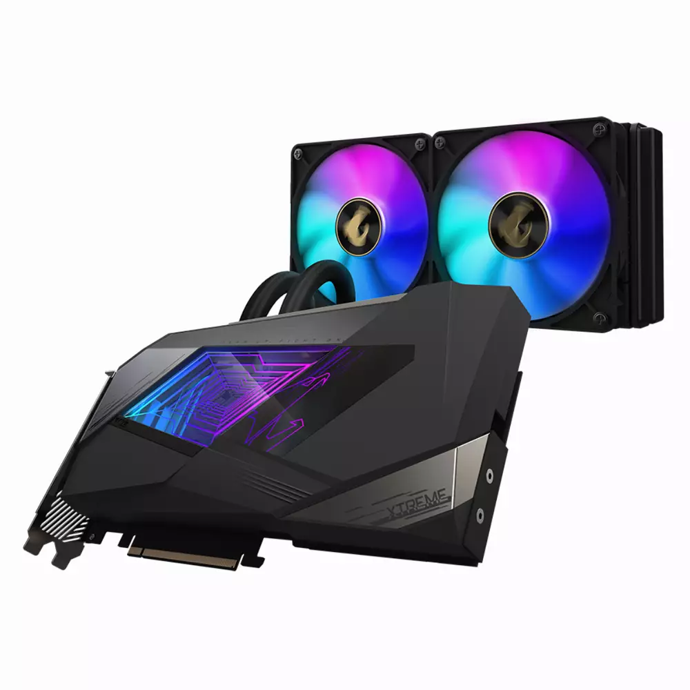 Видео карта GIGABYTE GeForce RTX 3090 AORUS XTREME WATERFORCE 24GB