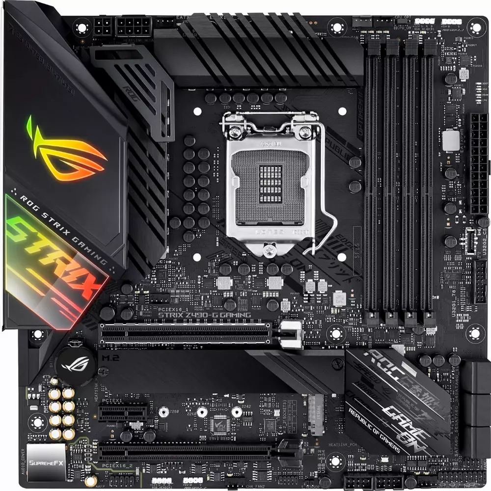 Дънна платка ASUS ROG STRIX Z490-G GAMING