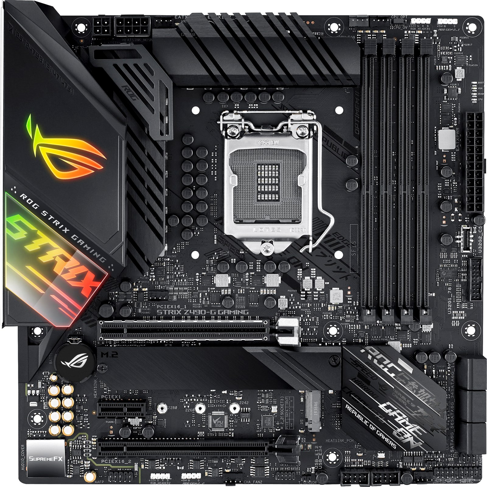 Дънна платка ASUS ROG STRIX Z490-G GAMING