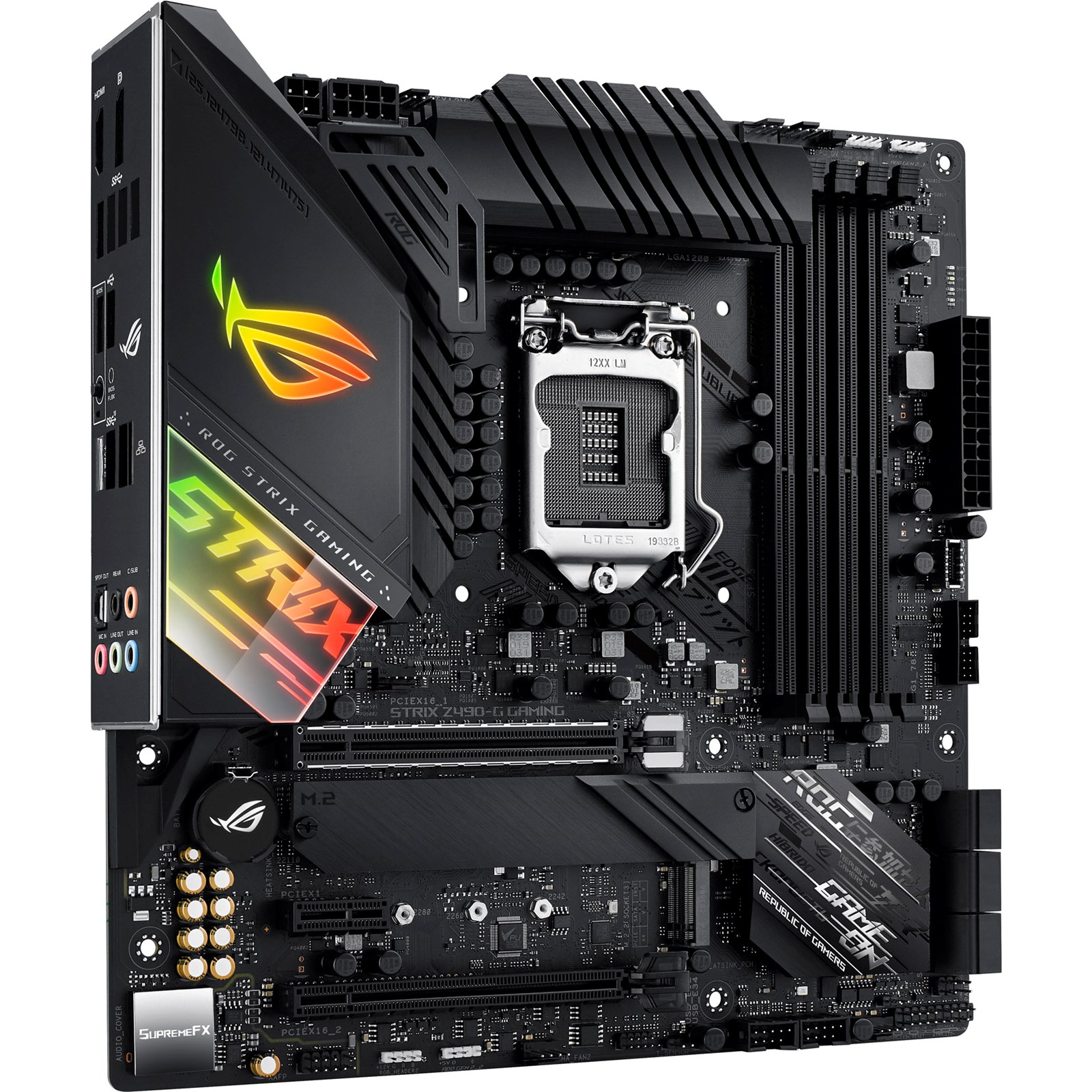 Дънна платка ASUS ROG STRIX Z490-G GAMING