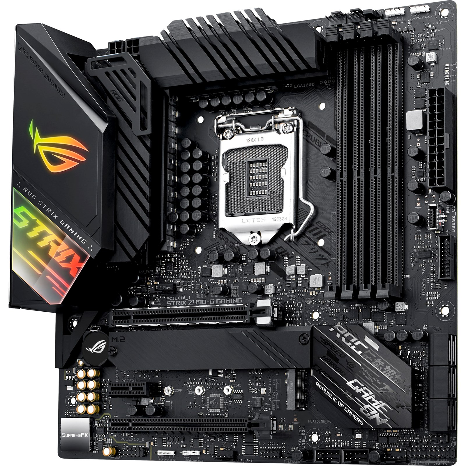 Дънна платка ASUS ROG STRIX Z490-G GAMING