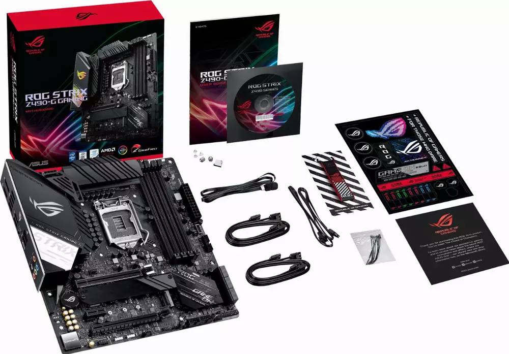Дънна платка ASUS ROG STRIX Z490-G GAMING