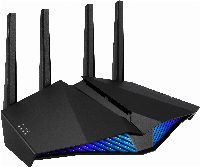 Безжичен рутер Asus RT-AX82U AX5400 Dual Band WiFi 6 (802.11ax) Gaming,PS5 Compatible, RGB, AI Mesh, Gigabit, USB 3.2