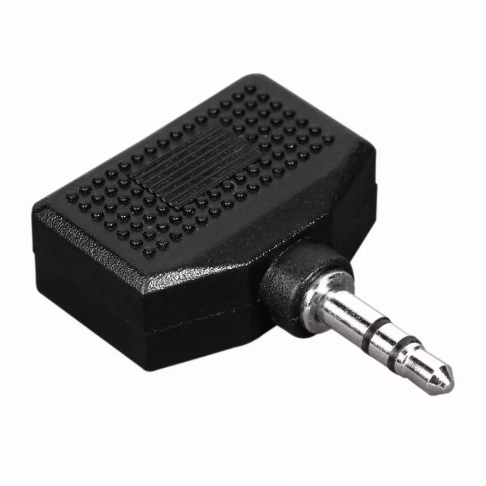 Преходник HAMA, Стерео жак мъжко 3,5 mm - 2 x 3.5 mm женски жак