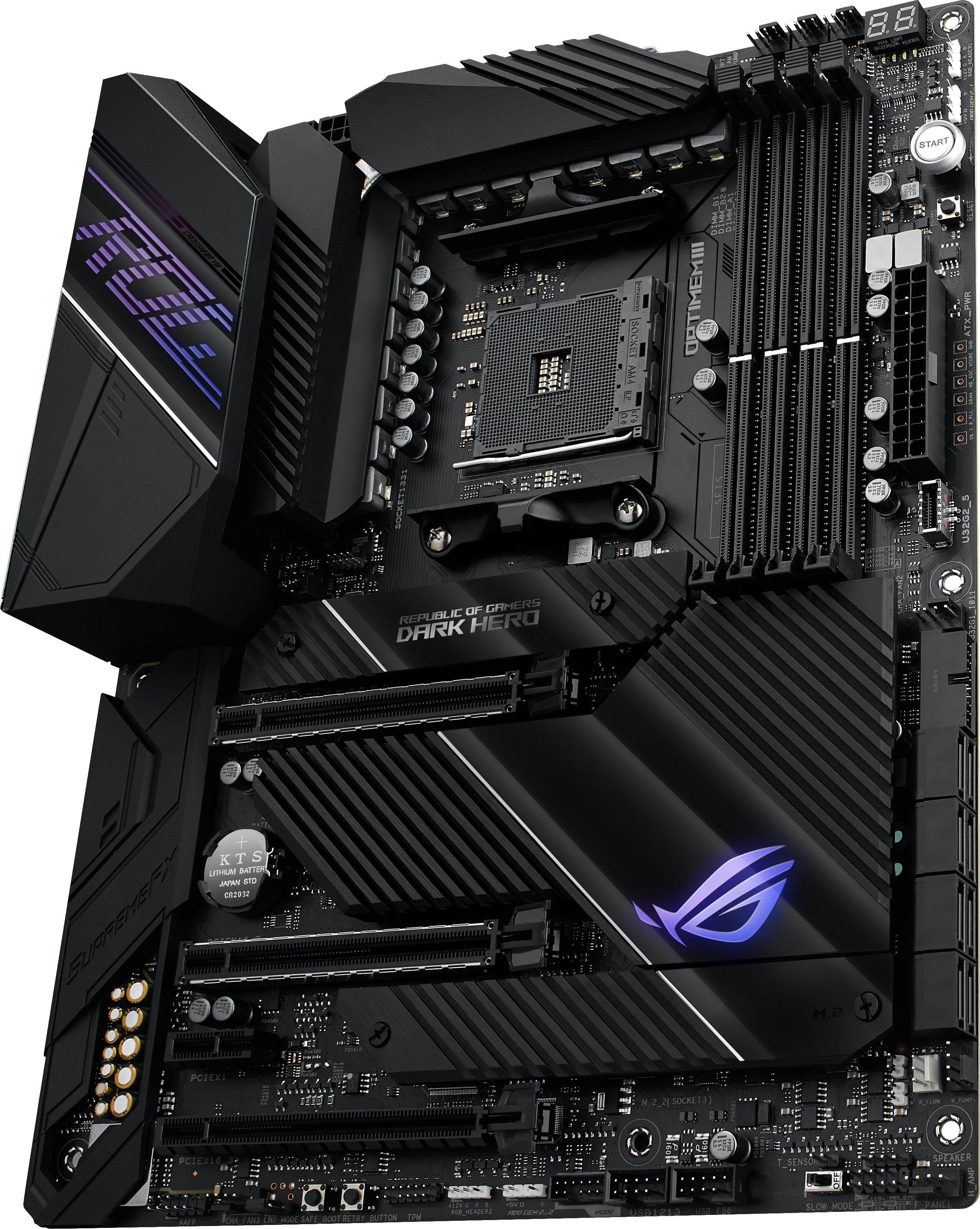 Дънна платка ASUS ROG CROSSHAIR VIII Dark Hero (Wi-Fi 6)