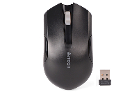 Мишка A4 G3-200NS Optical Wireless Mouse Безжична Безшумна Black