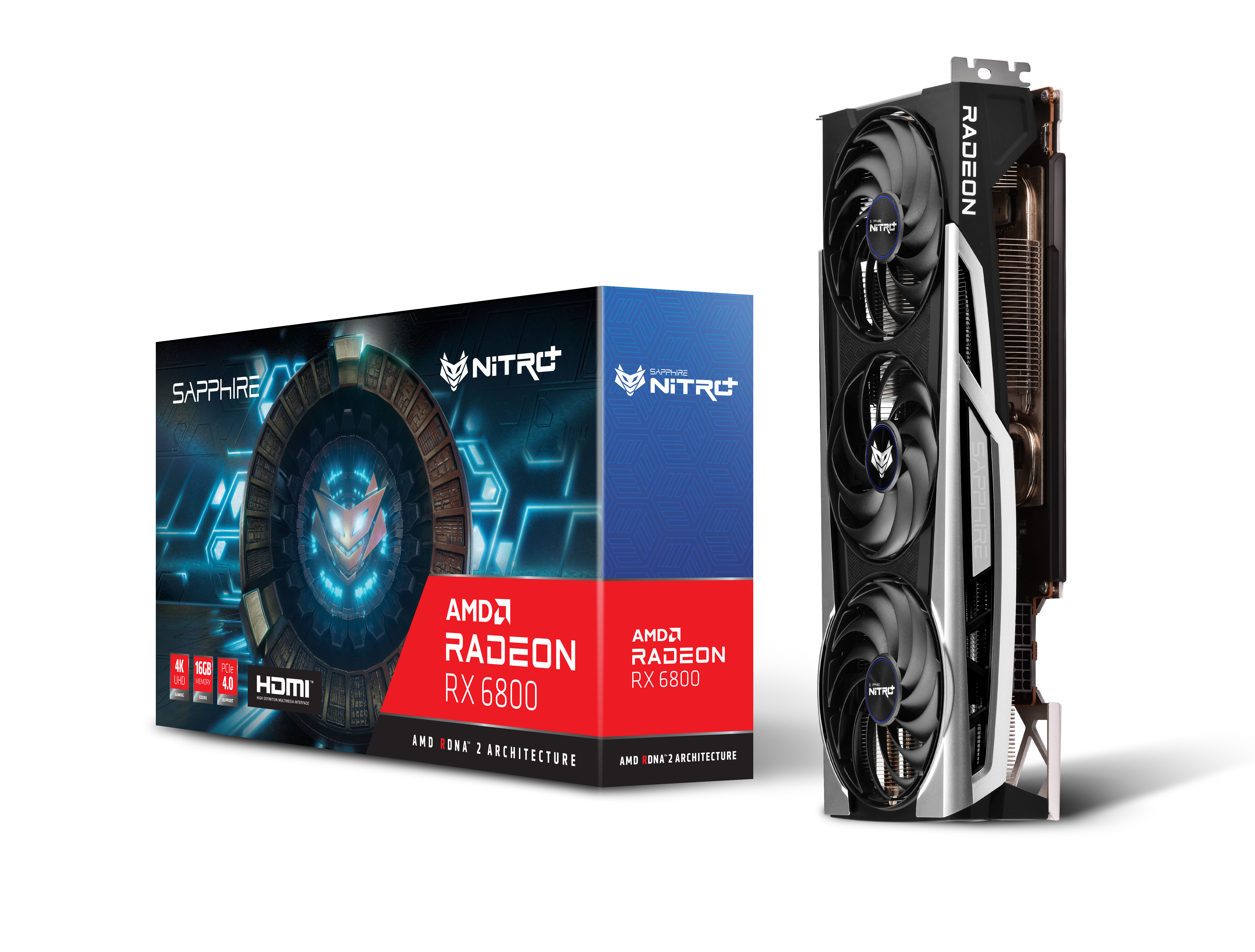Видео карта Sapphire NITRO+ AMD Radeon RX 6800 16GB GDDR6