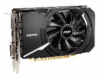 Видео карта MSI GeForce GTX 1650 D6 AERO ITX V1