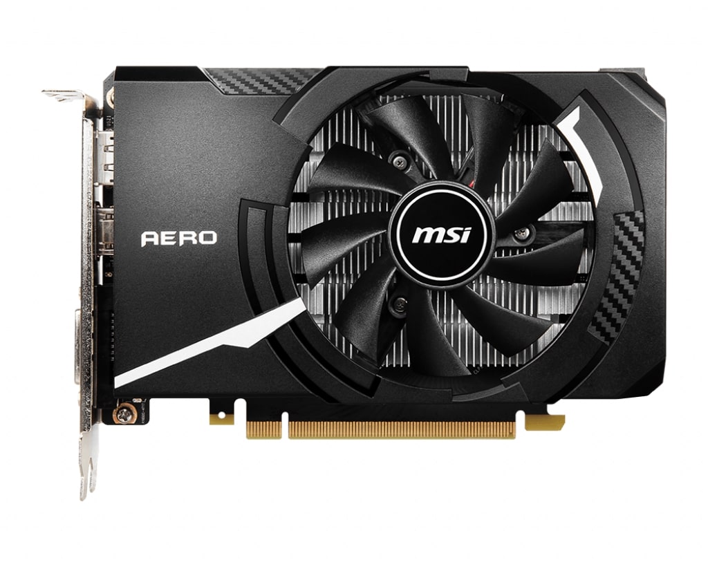 Видео карта MSI GeForce GTX 1650 D6 AERO ITX V1