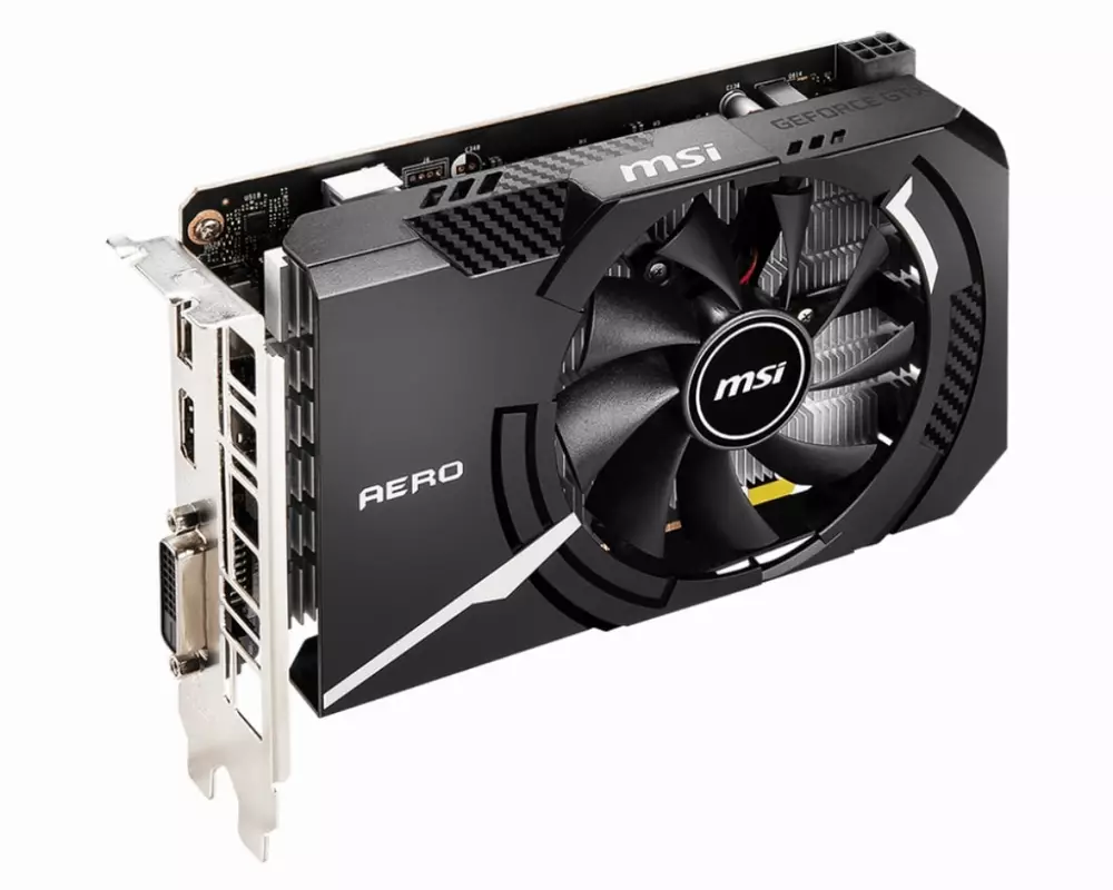 Видео карта MSI GeForce GTX 1650 D6 AERO ITX V1
