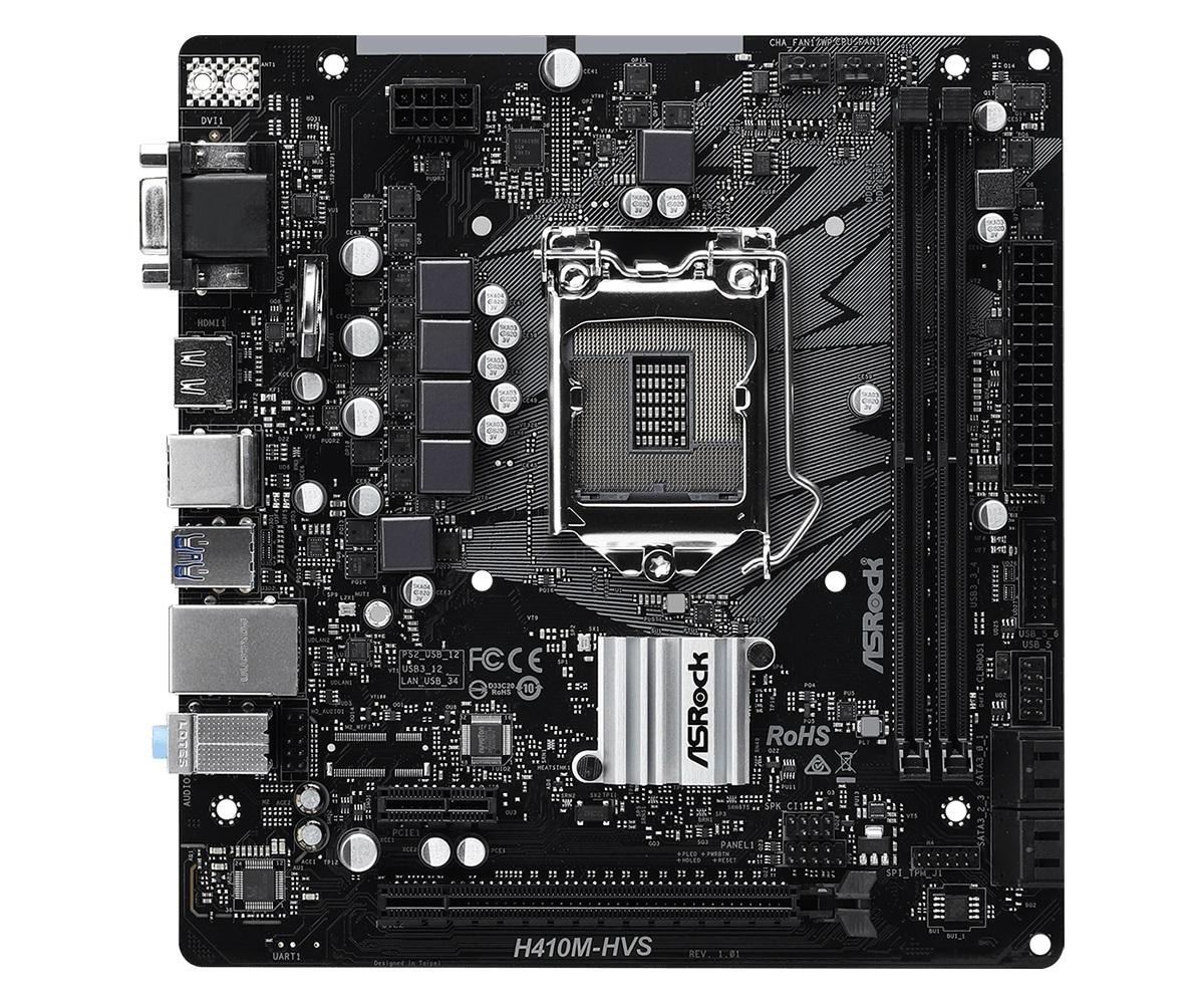 Дънна платка Asrock H410M-HVS