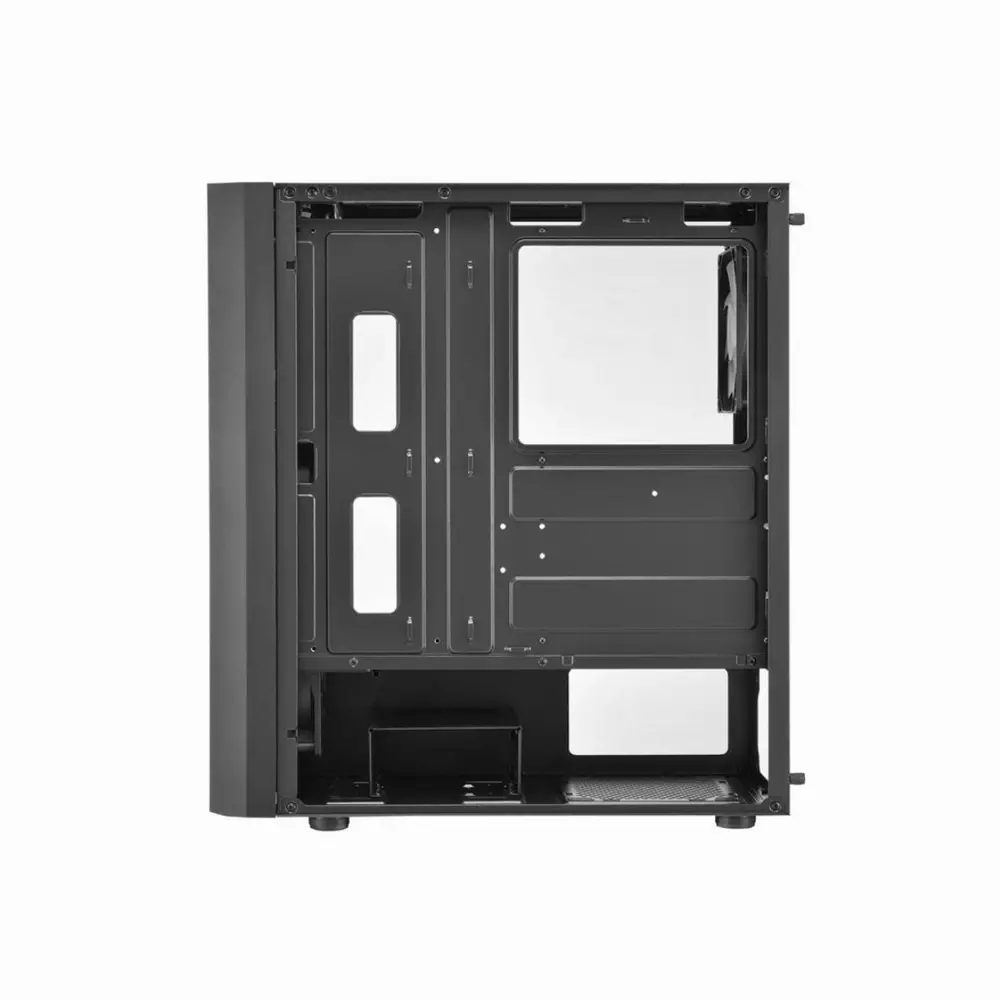 Кутия Estillo CMT211 RGB TG Mid-Tower Черна