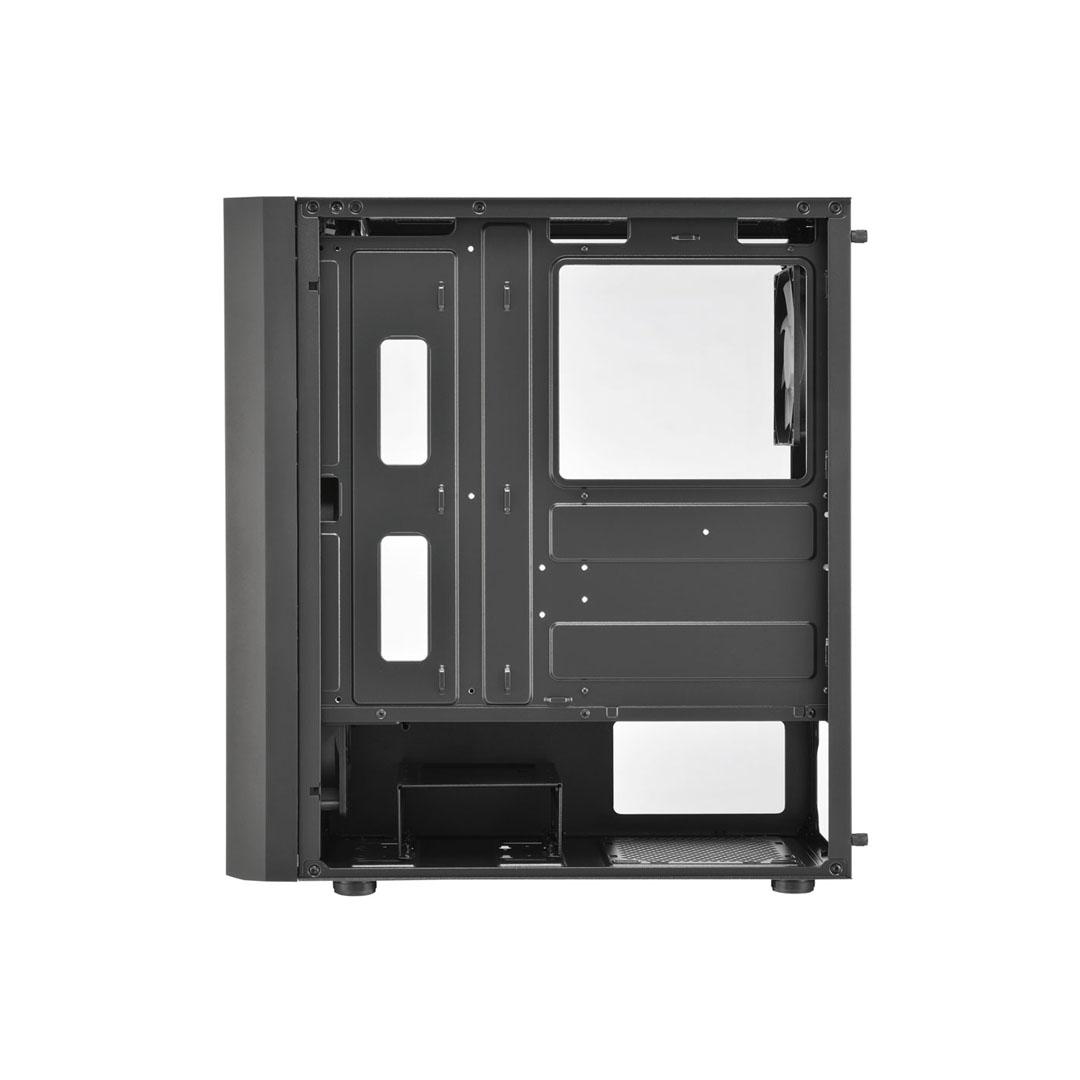 Кутия Estillo CMT211 RGB TG Mid-Tower Черна