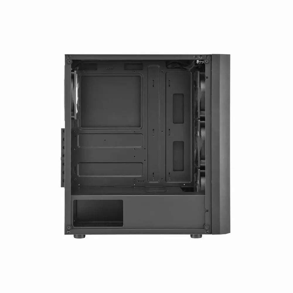 Кутия Estillo CMT211 RGB TG Mid-Tower Черна