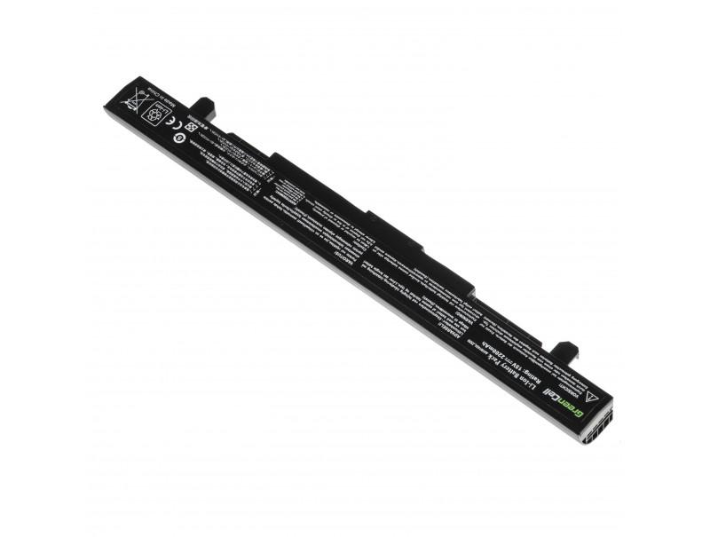 Batterie pour ordinateur portable GREEN CELL A41N1424, pour Asus GL552 GL552J GL552JX GL552V GL552VW GL552VX ZX50 ZX50J ZX50V, 2200mAh