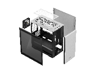 Кутия DeepCool MACUBE 110 WH mATX