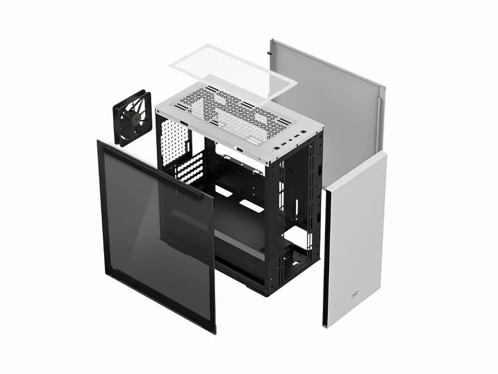 Кутия DeepCool MACUBE 110 WH mATX