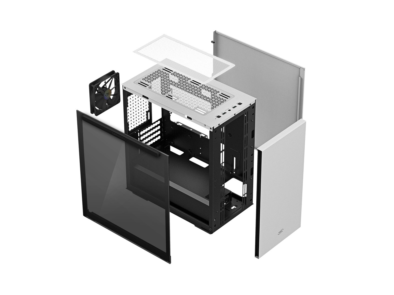 Кутия DeepCool MACUBE 110 WH mATX